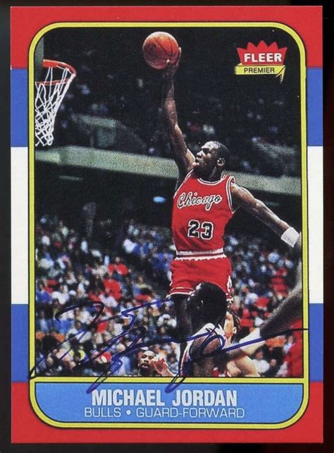 michael jordan rookie card reprint